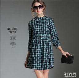 歐美風(fēng)新款格子連衣裙 廣州廠家直銷(xiāo)，一件起批引領(lǐng)時(shí)尚潮流